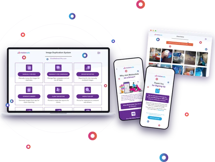 MotionAds mockup